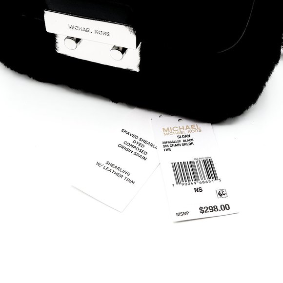 Michael Kors Sloan Shearling Bag, Vintage Designer Handbag - Picture 10 of 14